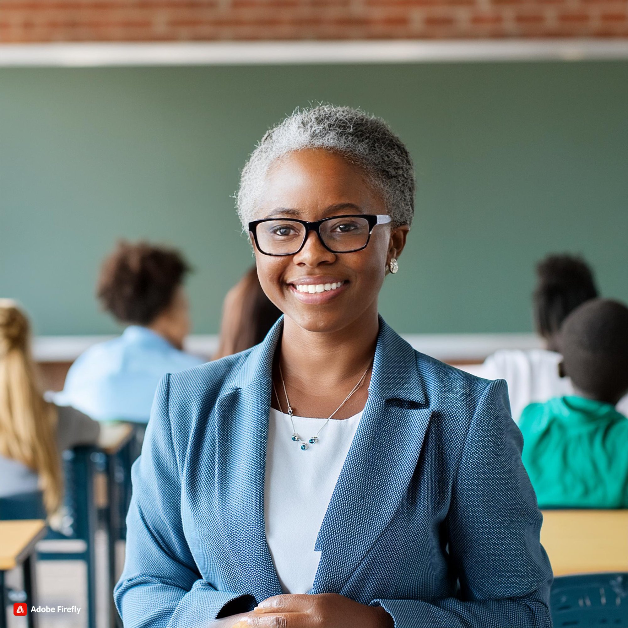 Firefly African Private Secondary School Head Teacher Portrait Persona Image 71130 (1)